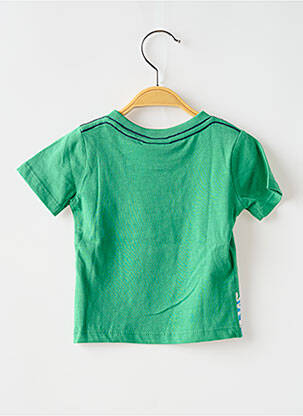 T-shirt coupe droite manches courtes vert BOBOLI garçon
