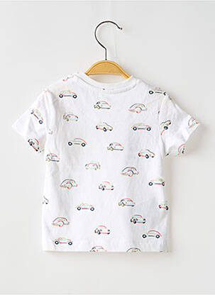 T-shirt coupe droite manches courtes blanc MAYORAL garçon