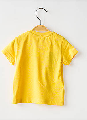 T-shirt coupe droite manches courtes jaune MAYORAL garçon