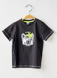 T-shirt coupe droite manches courtes noir 3 POMMES garcon