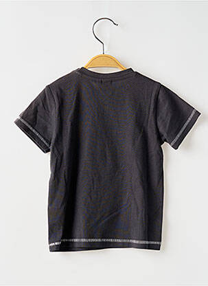 T-shirt coupe droite manches courtes noir 3 POMMES garçon