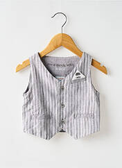 Gilet sans manche gris BOBOLI pour garçon seconde vue