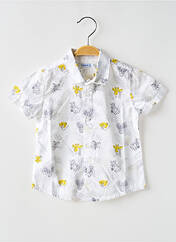 Chemise manches courtes blanc MAYORAL pour garçon seconde vue