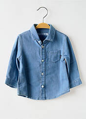 Chemise manches longues bleu MAYORAL pour garçon seconde vue