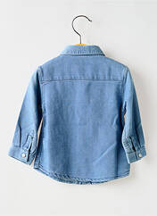 Chemise manches longues bleu MAYORAL pour garçon seconde vue