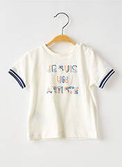 T-shirt blanc MAYORAL pour garçon seconde vue