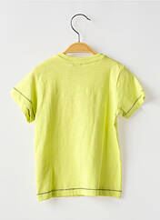 T-shirt jaune 3 POMMES pour garçon seconde vue