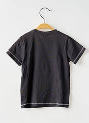 T-shirt noir 3 POMMES pour garçon seconde vue