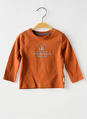 T-shirt orange NOPPIES pour garçon seconde vue