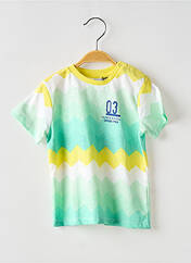 T-shirt vert 3 POMMES pour garçon seconde vue