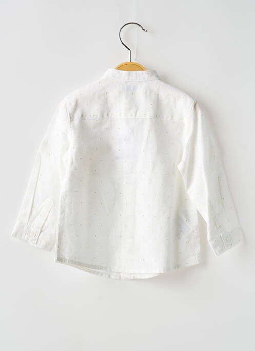 Chemise manches longues manches longues blanc MAYORAL garcon