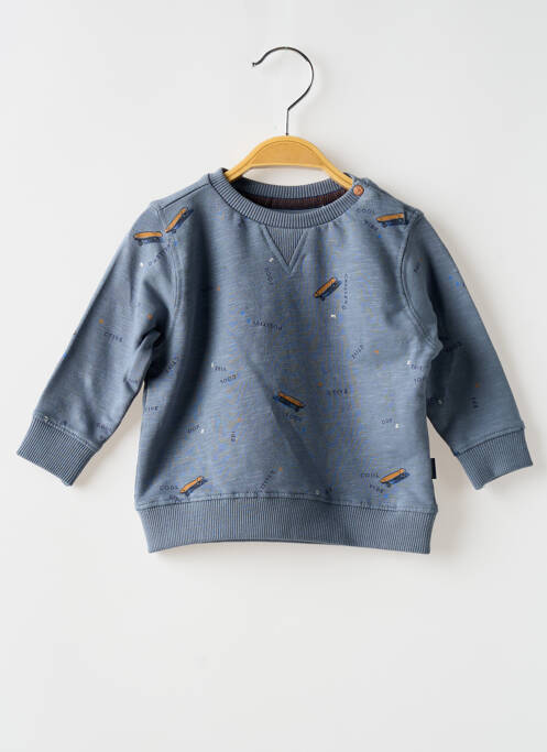 Sweat-shirt imprimé fantaisie manches longues bleu NOPPIES garcon