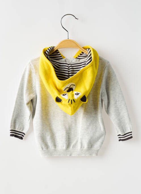 Gilet manches longues gris MAYORAL pour garçon