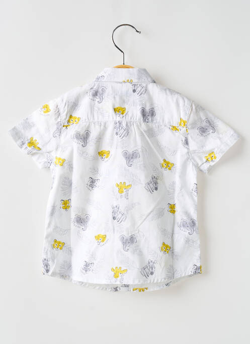 Chemise manches courtes blanc MAYORAL pour garçon