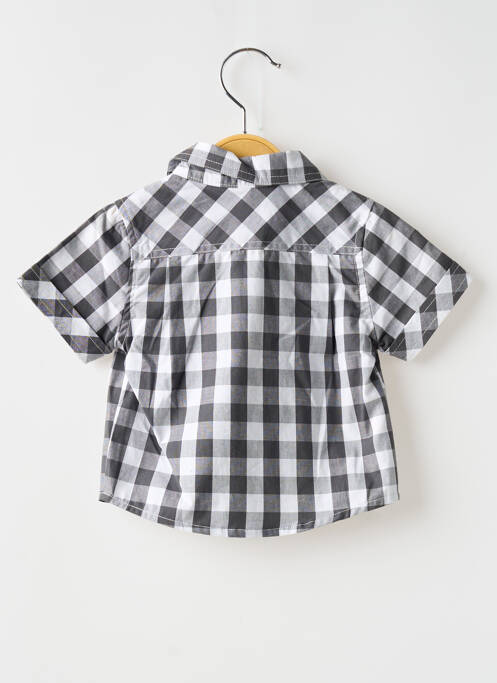 Chemise manches courtes noir BOBOLI garçon