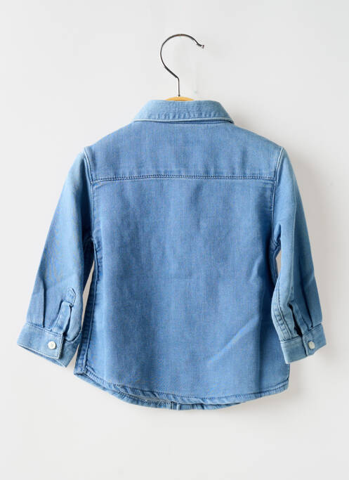 Chemise manches longues bleu MAYORAL garçon