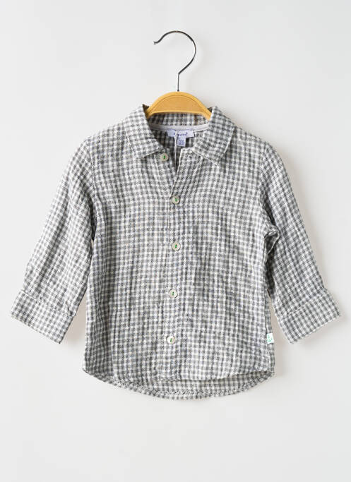 Chemise manches longues noir ABSORBA pour garçon