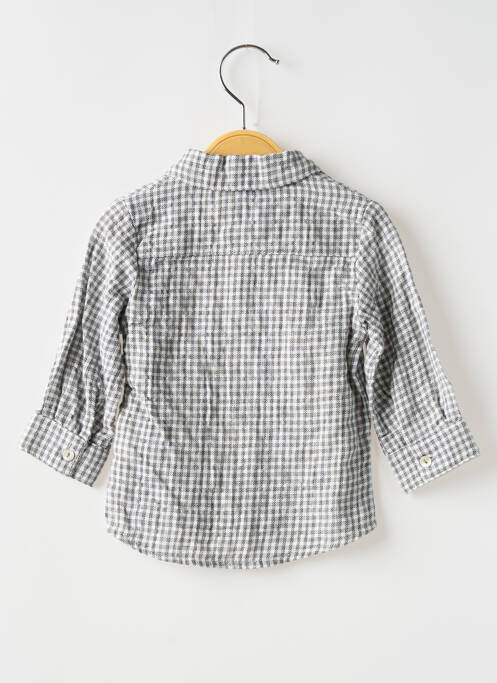 Chemise manches longues noir ABSORBA garçon