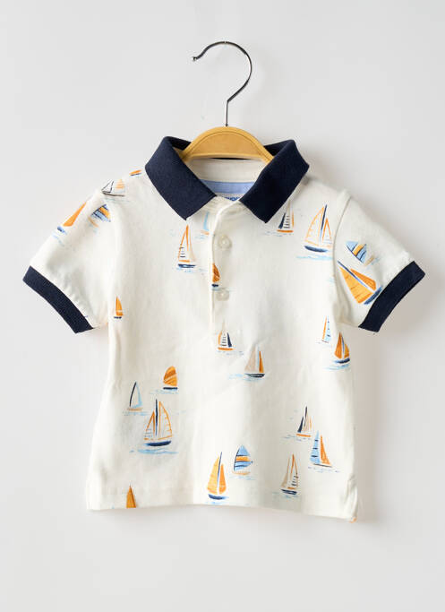 Polo blanc MAYORAL pour garçon
