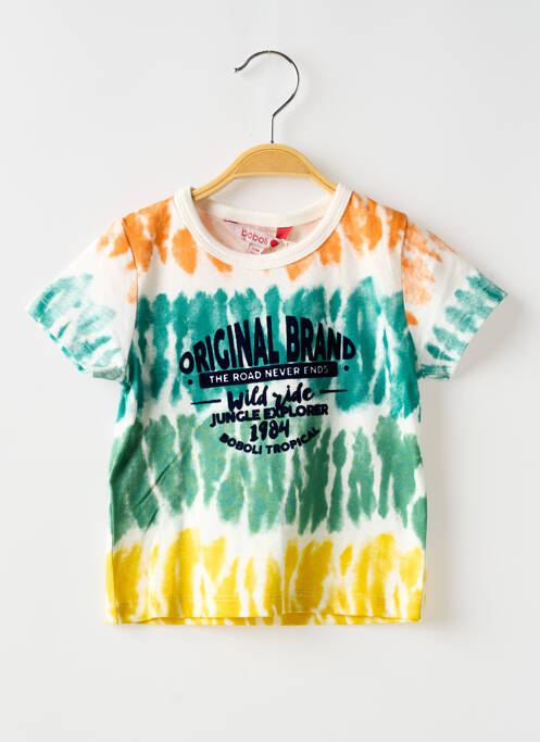T-shirt vert BOBOLI pour garçon