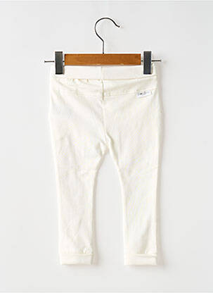 Legging slim taille élastique blanc NOPPIES garcon