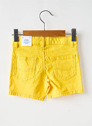 Short poches jaune MAYORAL garçon