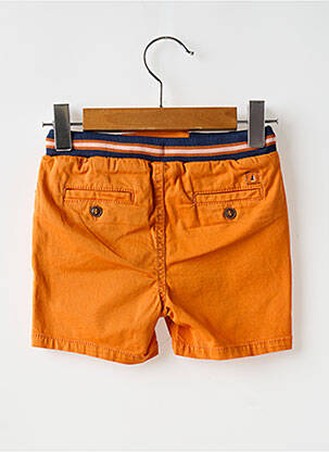 Short poches taille élastique orange MAYORAL garçon