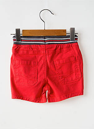 Short poches taille élastique rouge MAYORAL garçon