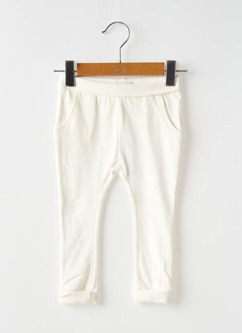 Legging slim taille élastique blanc NOPPIES garcon