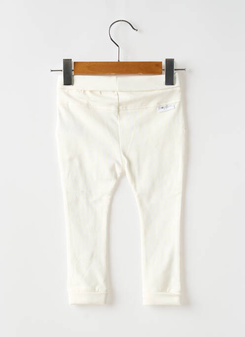 Legging slim taille élastique blanc NOPPIES garcon