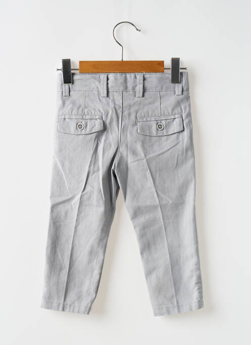 Pantalon droit coupe droite gris BOBOLI garcon