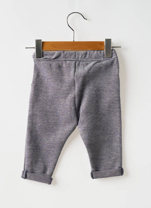 Pantalon droit fermeture liens à nouer taille élastique gris BOBOLI garcon
