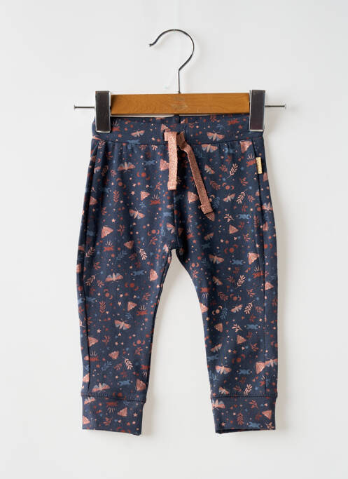 Legging slim taille élastique bleu NOPPIES fille