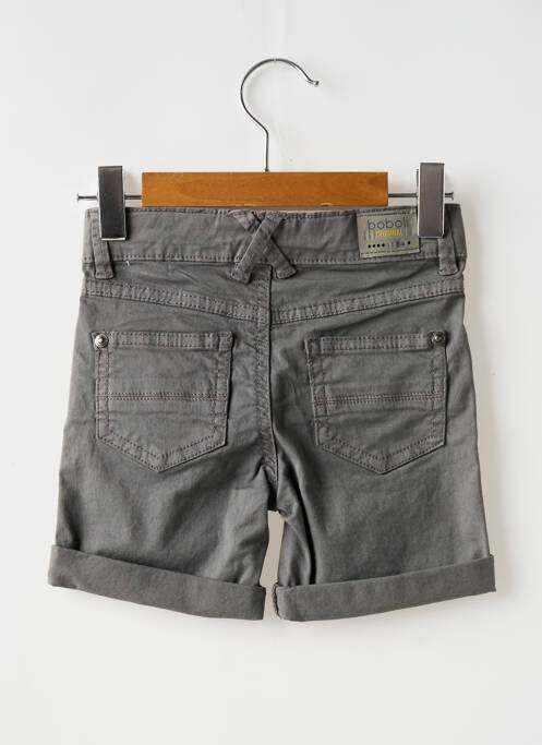 Bermuda gris BOBOLI garçon
