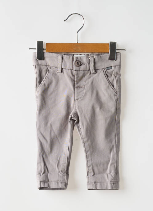 Pantalon slim gris BOBOLI pour garçon