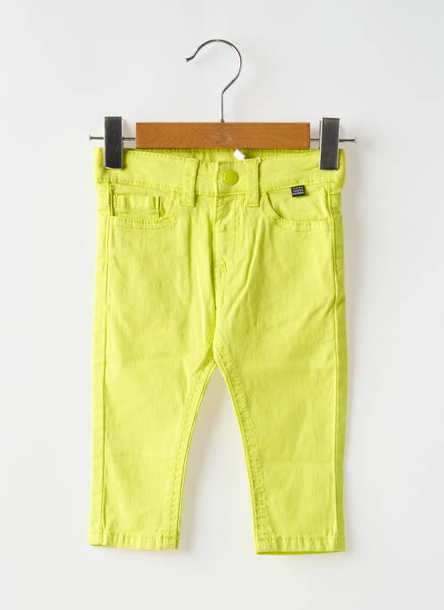 Pantalon slim jaune MAYORAL pour garçon