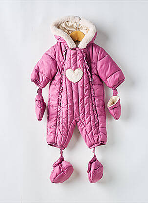 Combi-pantalon manches longues rose MAYORAL fille