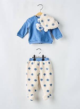 Ensemble pantalon taille élastique bleu MAYORAL garcon