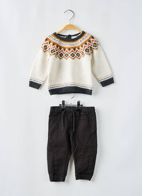 Ensemble pantalon bas pantalon noir LOSAN garcon