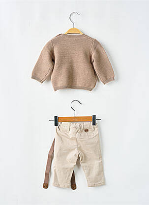 Ensemble pantalon bas pantalon marron MAYORAL garcon