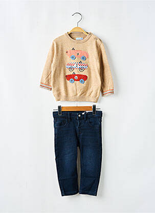 Ensemble pantalon marron MAYORAL pour garçon