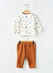 Ensemble pantalon marron NOUKIE'S pour garçon seconde vue