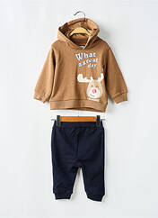 Ensemble de sport marron LOSAN pour garçon seconde vue