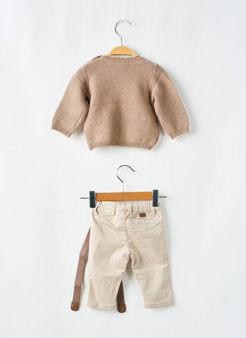 Ensemble pantalon marron MAYORAL pour garçon