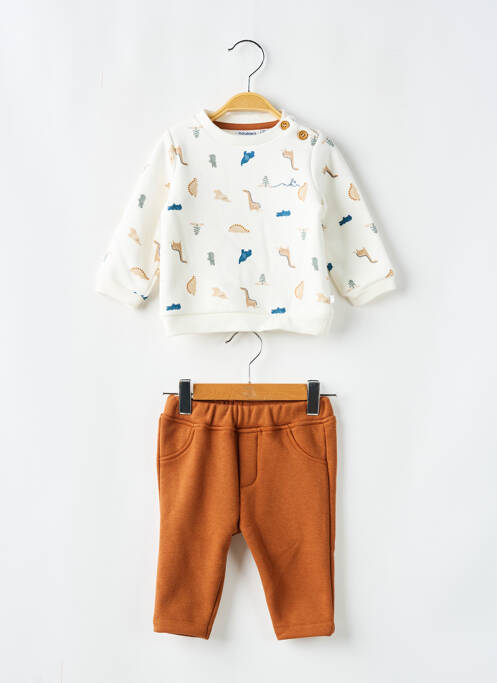 Ensemble pantalon marron NOUKIE'S pour garçon