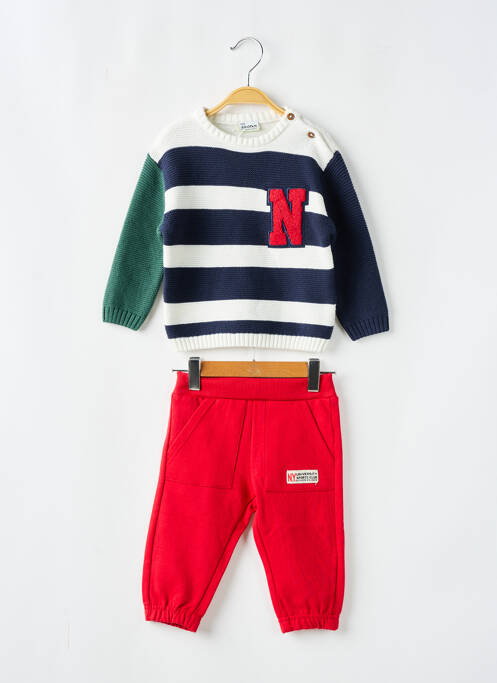 Ensemble pantalon rouge LOSAN pour garçon