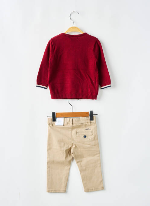 Ensemble pantalon rouge MAYORAL pour garçon