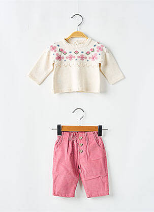 Ensemble pantalon rose MAYORAL pour fille