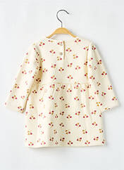 Robe courte beige NOUKIE'S pour fille seconde vue