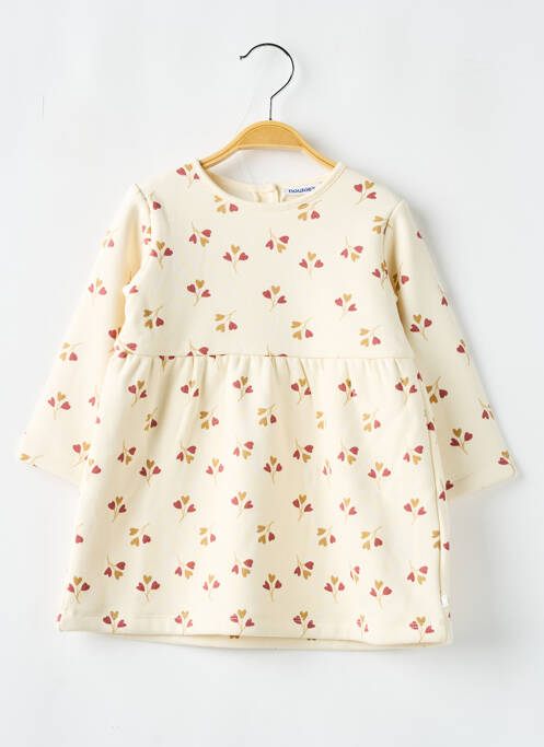 Robe courte beige NOUKIE'S pour fille